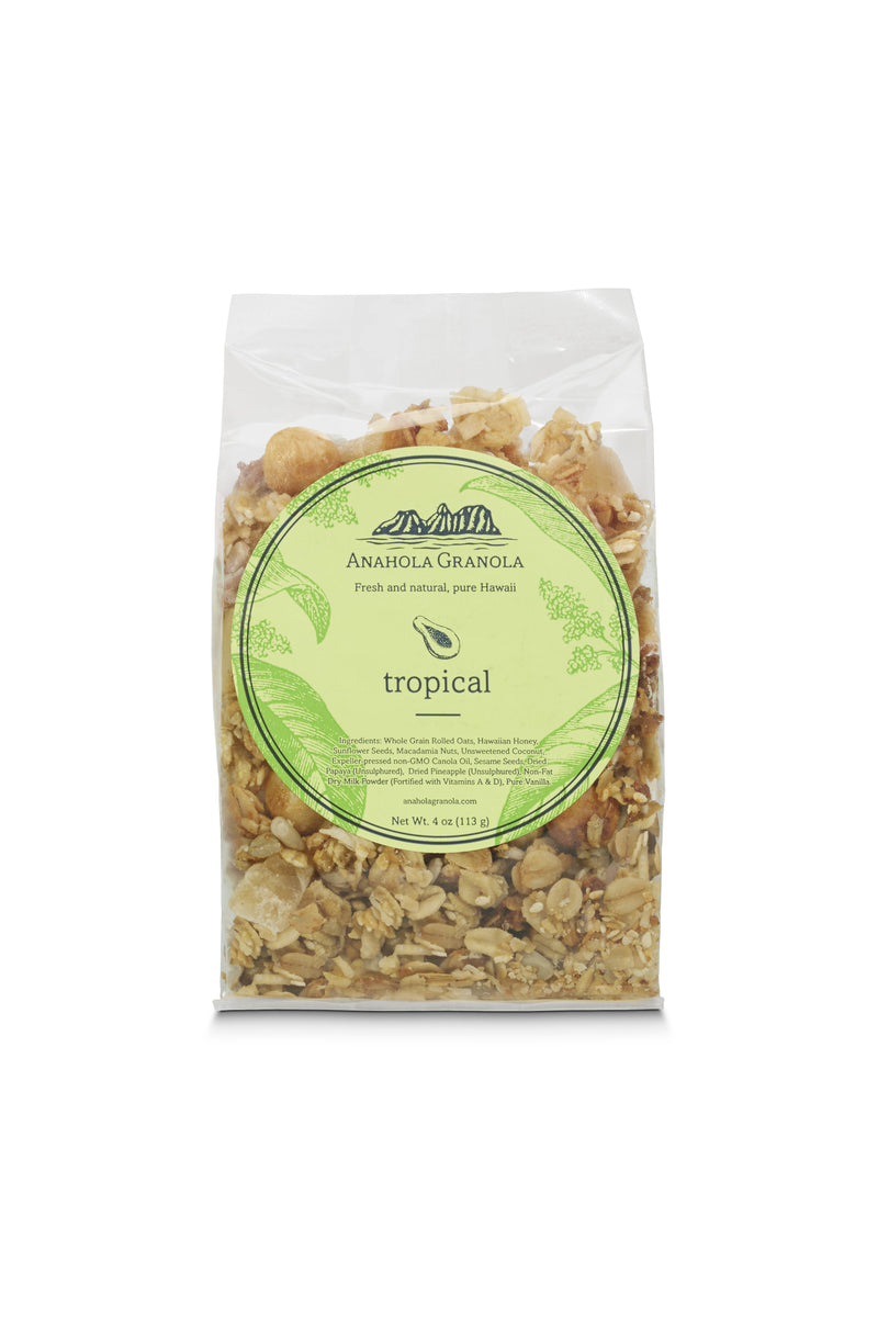 Tropical Granola (4, 12, 24oz) Anahola Granola