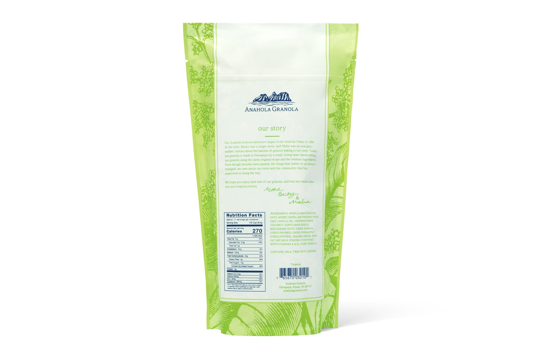 Tropical Granola