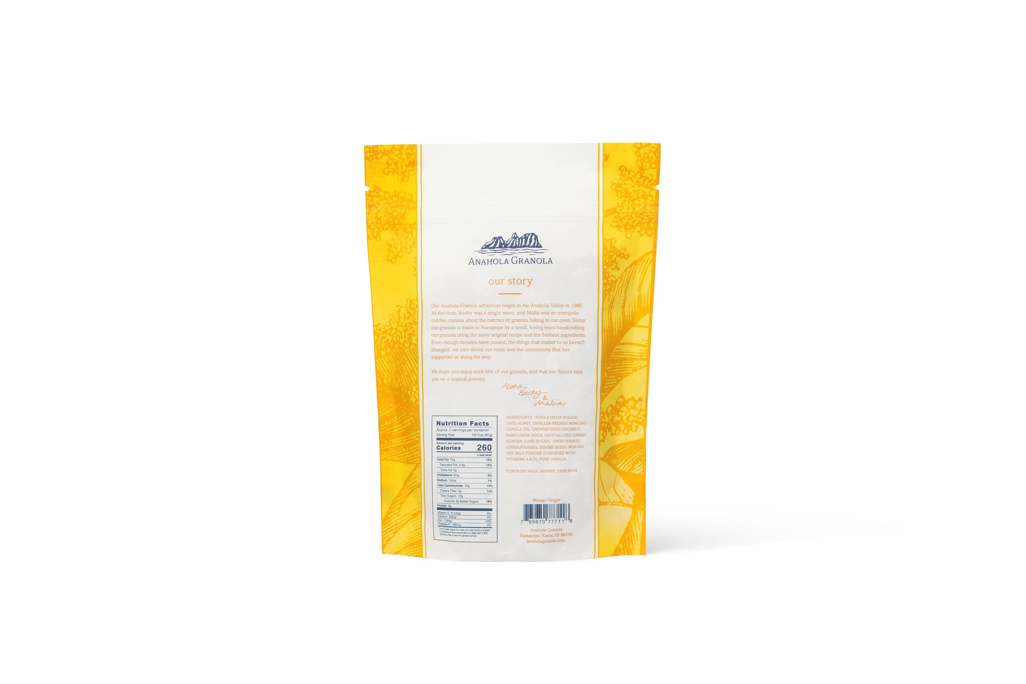 Mango Ginger Granola