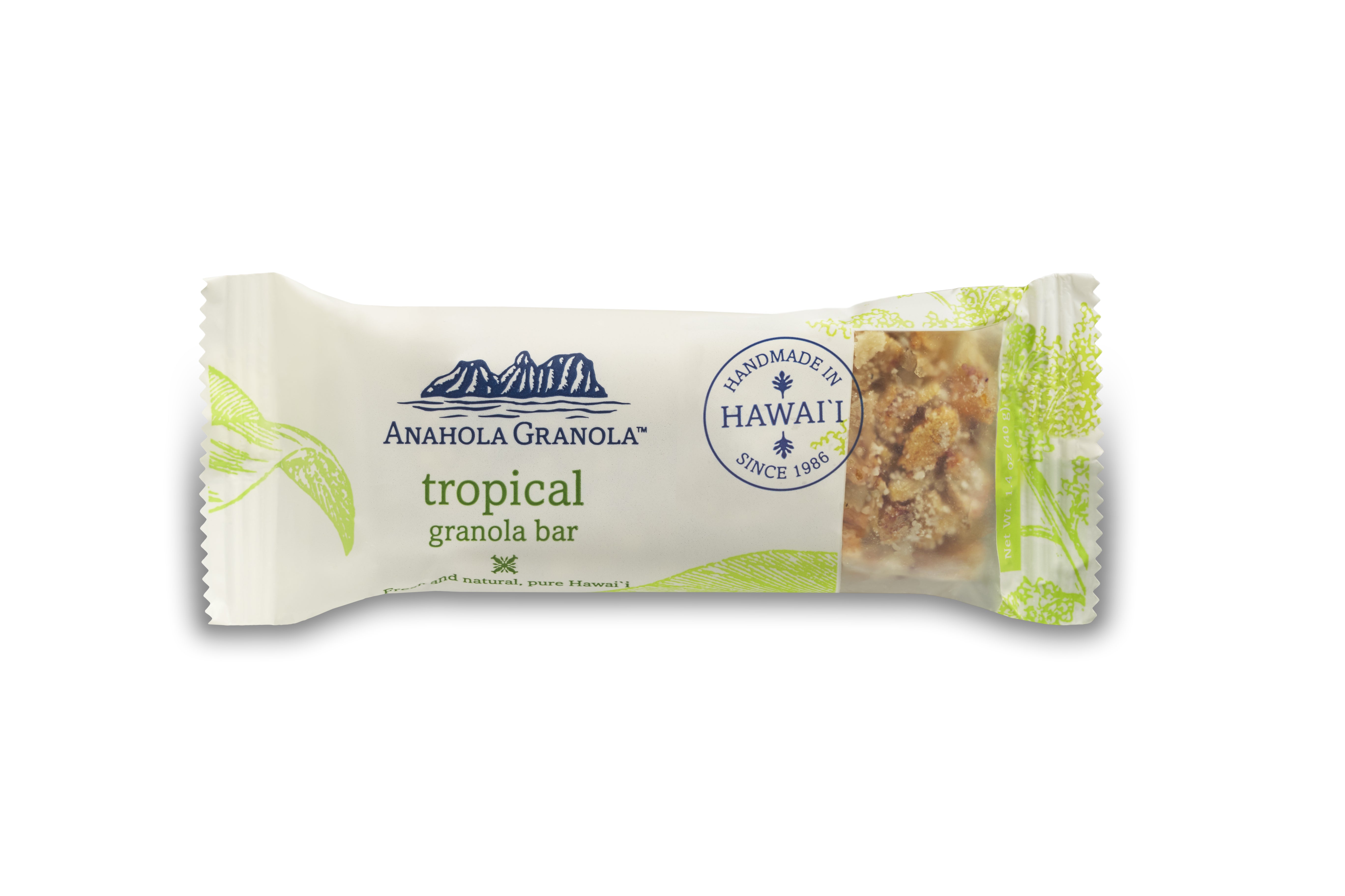 Tropical Granola Bar – Anahola Granola Tropical Granola Bar – Anahola Granola